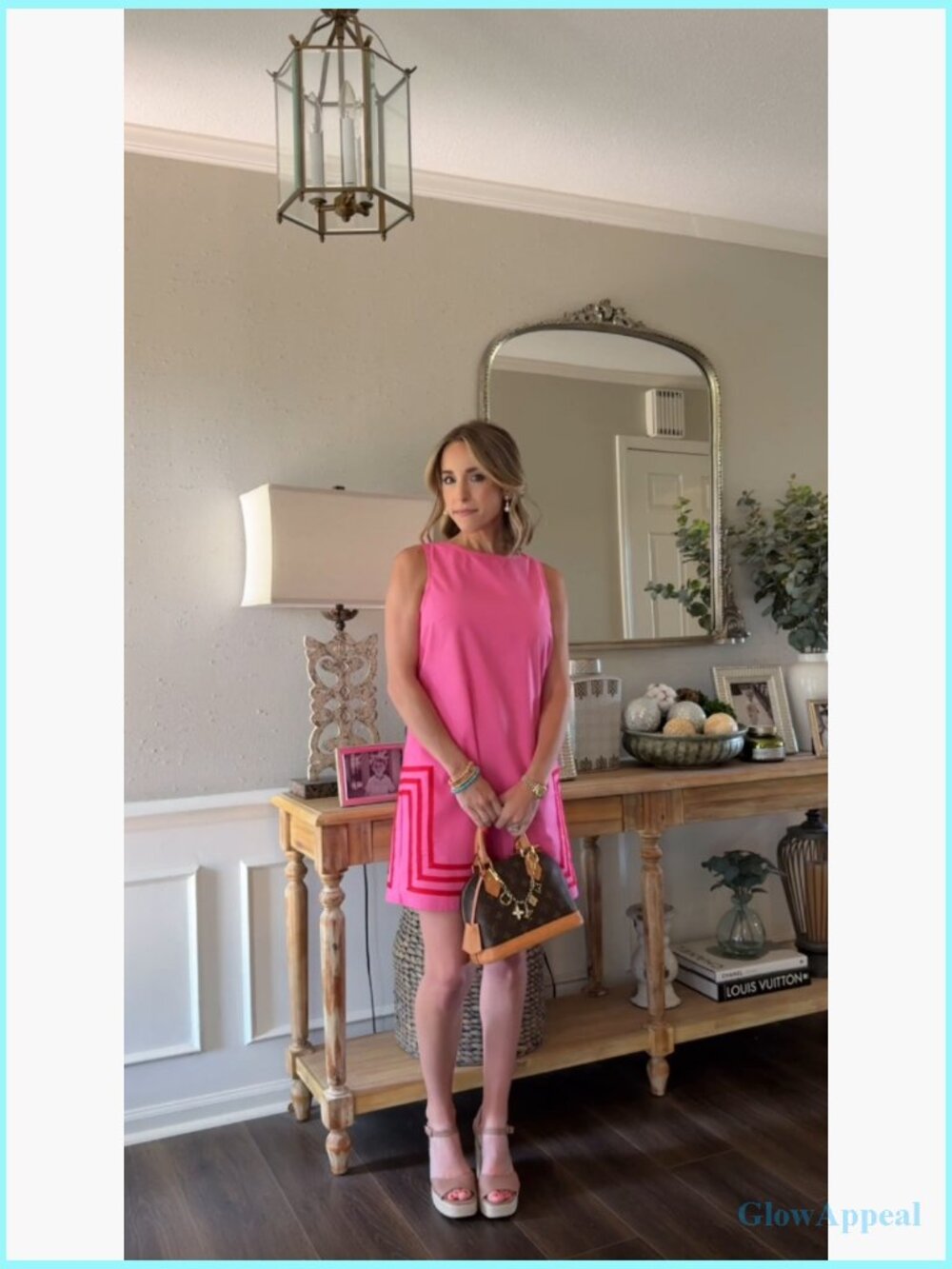 Sleeveless Boho A-Line Mini Dress Color Block Beach Coverup - Picture 7 of 7